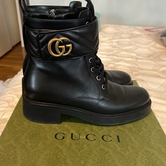Gucci Black Boots size 39 - Picture 3 of 9